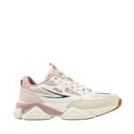 Fila Recade womens shoes beige and pink FFW0468 73164