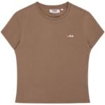 Fila Trivero womens T-shirt beige FAW1205 70008 - Image 5