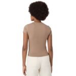 Fila Trivero womens T-shirt beige FAW1205 70008 - Image 7