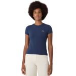 Fila Trivero Womens T-Shirt Navy Blue FAW1205 50004 - Image 4