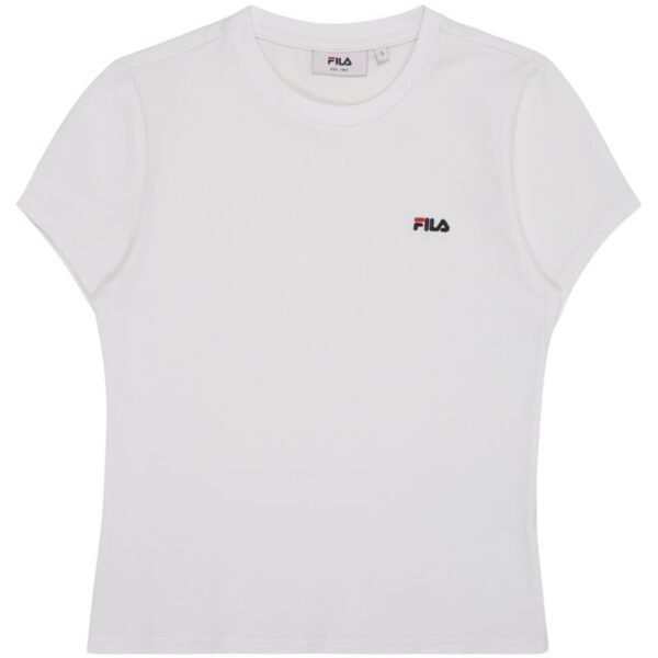 Fila Trivero Womens T-Shirt White FAW1205 10001