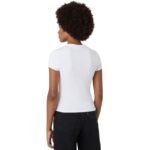 Fila Trivero Womens T-Shirt White FAW1205 10001 - Image 7