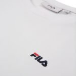 Fila Trivero Womens T-Shirt White FAW1205 10001 - Image 8