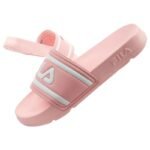 Fila womens sports flip-flops Morro comfortable pink slippers for the pool