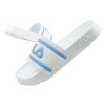 Fila womens sports flip-flops Morro comfortable white slippers for the pool