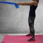 FITNESS PROFIT LONG MEDIUM GUMA 200x15x0.45cm blue DK 2227 - Image 7
