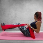 Fitness Profit Rubber 120*15*0.55 cm red DK 2227 - Image 8