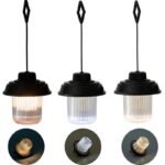 Flashlight Camping Lamp USB 3 Types of Light Redcliffs Black - Image 5