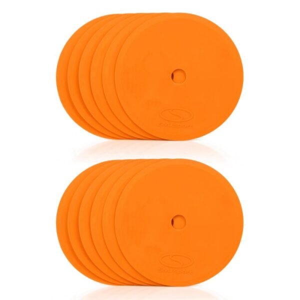 Flat field markers - round 15 cm - 12x orange SMJ sport ZPO-O