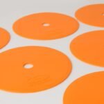 Flat field markers - round 15 cm - 12x orange SMJ sport ZPO-O - Image 3