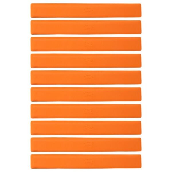 Flat field markers - stripes 51x6cm 10 pcs bright orange SMJ sport ZPP-O