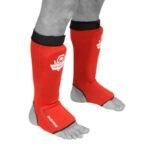 Flexible Shin Guards M - Shinrage Red - Image 4