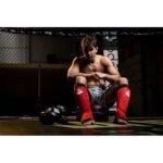 Flexible Shin Guards M - Shinrage Red - Image 6