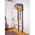 FOLDABLE GYMNASTIC MATTRESS GRAY 180CM BENCHK - Image 5