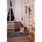 FOLDABLE GYMNASTIC MATTRESS GRAY 180CM BENCHK - Image 7
