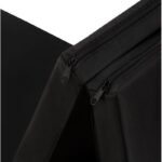 Folding gymnastics mattress black 1800x600x500mm HMS MGS02