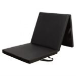 Folding gymnastics mattress black 1800x600x500mm HMS MGS02 - Image 4