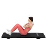Folding gymnastics mattress black 1800x600x500mm HMS MGS02 - Image 7