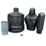 Freestanding adjustable mannequin MASTERS BOX-MAN-1 black - Image 5