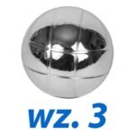 GAME BALL 1 PCS - BOULE PETANQUE SIZE 3 - Image 2