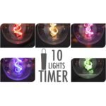 GARDEN GARLAND PARTY LIGHT 10LED G80 MULTICOLOR - Image 5