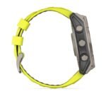 Garmin Fenix 8 Solar Sapphire Titanium Amp Yellow/Graphite watch - Image 2