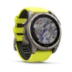 Garmin Fenix 8 Solar Sapphire Titanium Amp Yellow/Graphite watch - Image 4