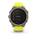 Garmin Fenix 8 Solar Sapphire Yellow Watch - Image 7