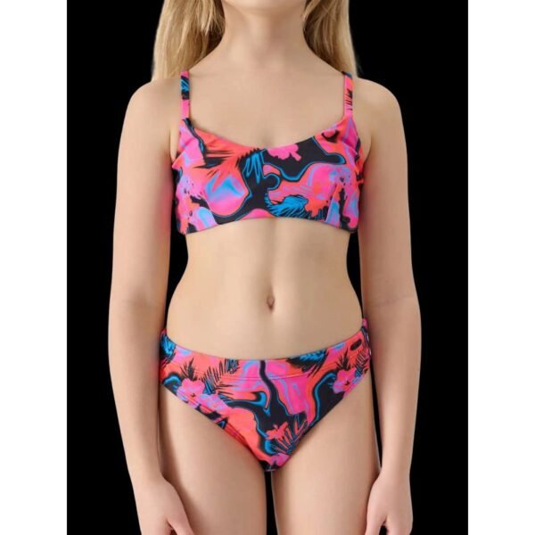 Girls two-piece swimsuit 4F JUNIOR 4FJWSS25UBKSF046-90A