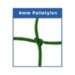 Goal net 5x2 m, diameter 4 green - 1 pc Yakima 100106 - Image 2