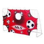 Goal with net and aiming panel Nils BR240P 2in1 240x150cm 10-10-821