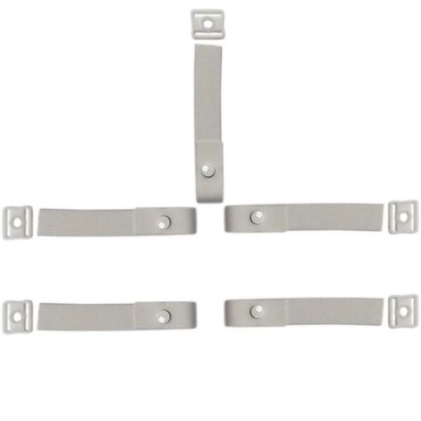 Goalkeeper mask occipital protector strap set