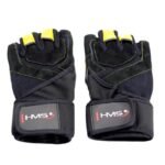 Gym Gloves Black/Yellow HMS RST01 size XXL