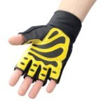 Gym Gloves Black/Yellow HMS RST01 size XXL - Image 5