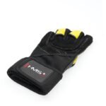 Gym Gloves Black/Yellow HMS RST01 size XXL - Image 7