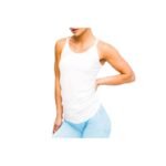 GymHero LA Classic Basic Tee in White-Tee - Image 3