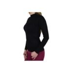 GymHero Longsleeve Seamless T-shirt W 766-BLACK - Image 2
