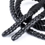 Heavy training jump rope made of 25 mm rope, length 270 cm - Image 2