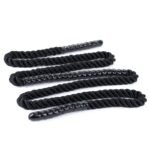 Heavy training jump rope made of 25 mm rope, length 270 cm - Image 4