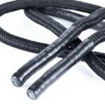 Heavy training jump rope made of 25 mm rope, length 270 cm - Image 7