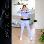 HHM13 NEW HULA HOP BLACK/GOLD WITH MAGNETS AND WEIGHT + HMS COUNTER - Image 5