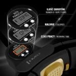 HHM13 NEW HULA HOP BLACK/GOLD WITH MAGNETS AND WEIGHT + HMS COUNTER - Image 8