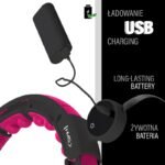 HHM16 HULA HOP BLACK/PINK WITH MAGNETS AND WEIGHT + HMS COUNTER - Image 7