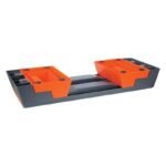 HMS Premium AS007 BLACK/ORANGE aerobics step - Image 4