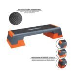HMS Premium AS007 BLACK/ORANGE aerobics step - Image 7