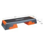 HMS Premium AS007 BLACK/ORANGE aerobics step - Image 8
