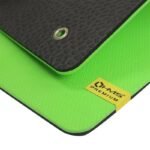 HMS Premium MFK01 Green-Black Club Fitness Mat with Holes - Image 2