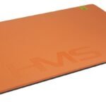 HMS Premium MFK01 Orange-Black Club Fitness Mat with Holes - Image 3