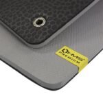 HMS Premium MFK02 Grey-Black Club Fitness Mat with Holes - Image 2