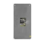 HMS Premium MFK02 Grey-Black Club Fitness Mat with Holes - Image 4
